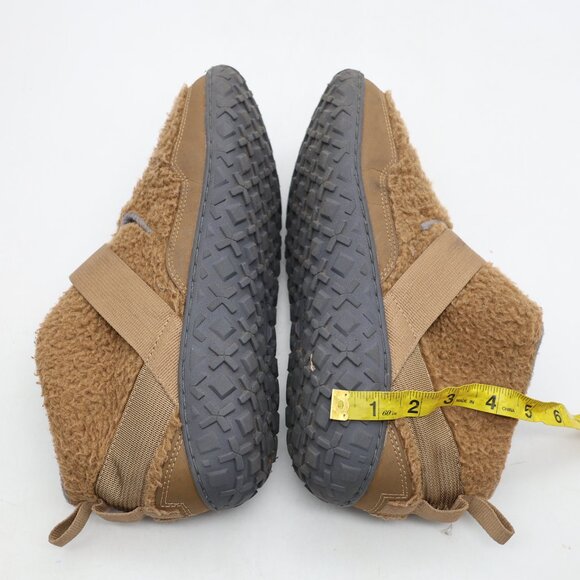 Chaco Ramble Booties Fluff Slippers Men\'s Size 9.5 Trekking Brown Sherpa main image 4